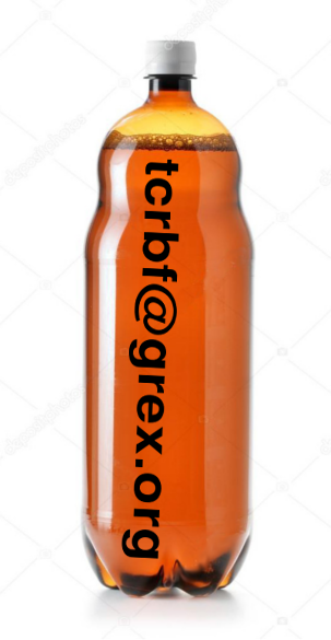 [IMG: PET bottle with e-mail address on]