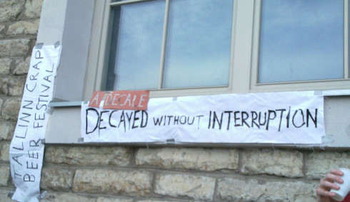 [IMG: wall signs]