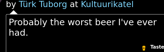 [IMG: Untappd
comment]