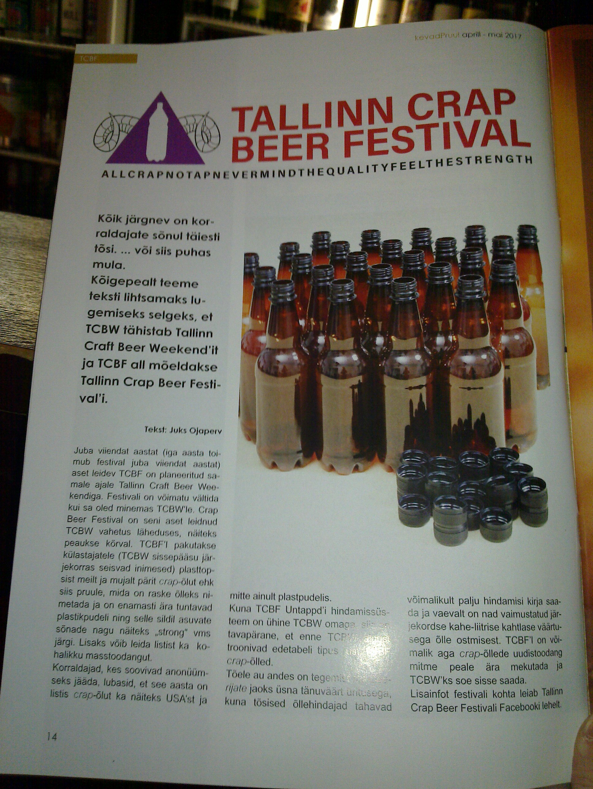 [IMG: article in Pruul magazine]