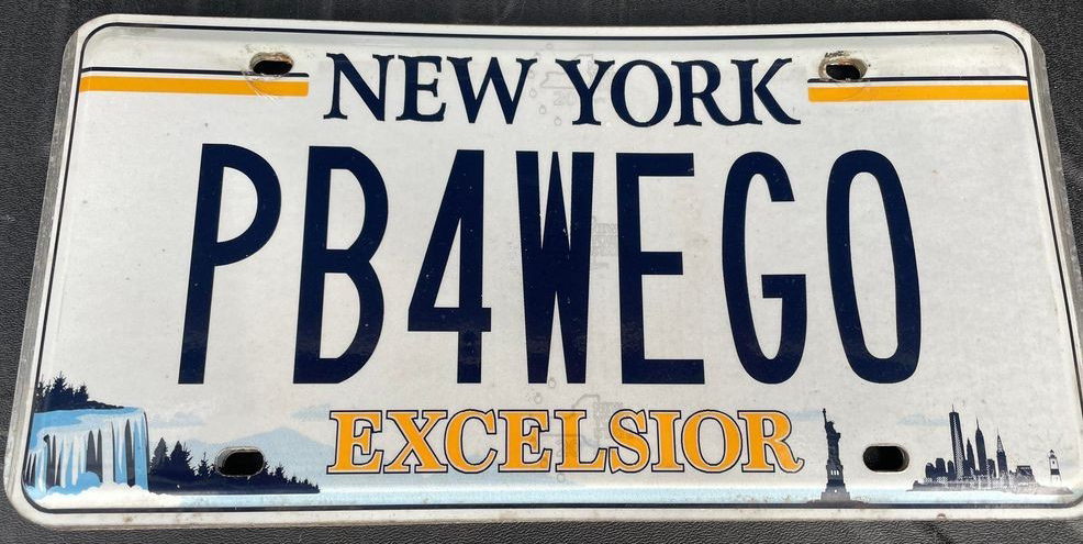 [The urination exhortation number plate